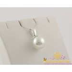 Жіночий кулон "Намистинка" 3034 , Gold &amp Silver Gold & Silver, Украина